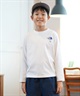 THE NORTH FACE ザ・ノース・フェイス 長袖 Tシャツ キッズ ロンT シレトコトコティー 知床トコさん NTJ82332ST(W-100cm)