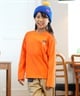 THE NORTH FACE ザ・ノース・フェイス 長袖 Tシャツ キッズ ロンT シレトコトコティー 知床トコさん NTJ82332ST(W-100cm)