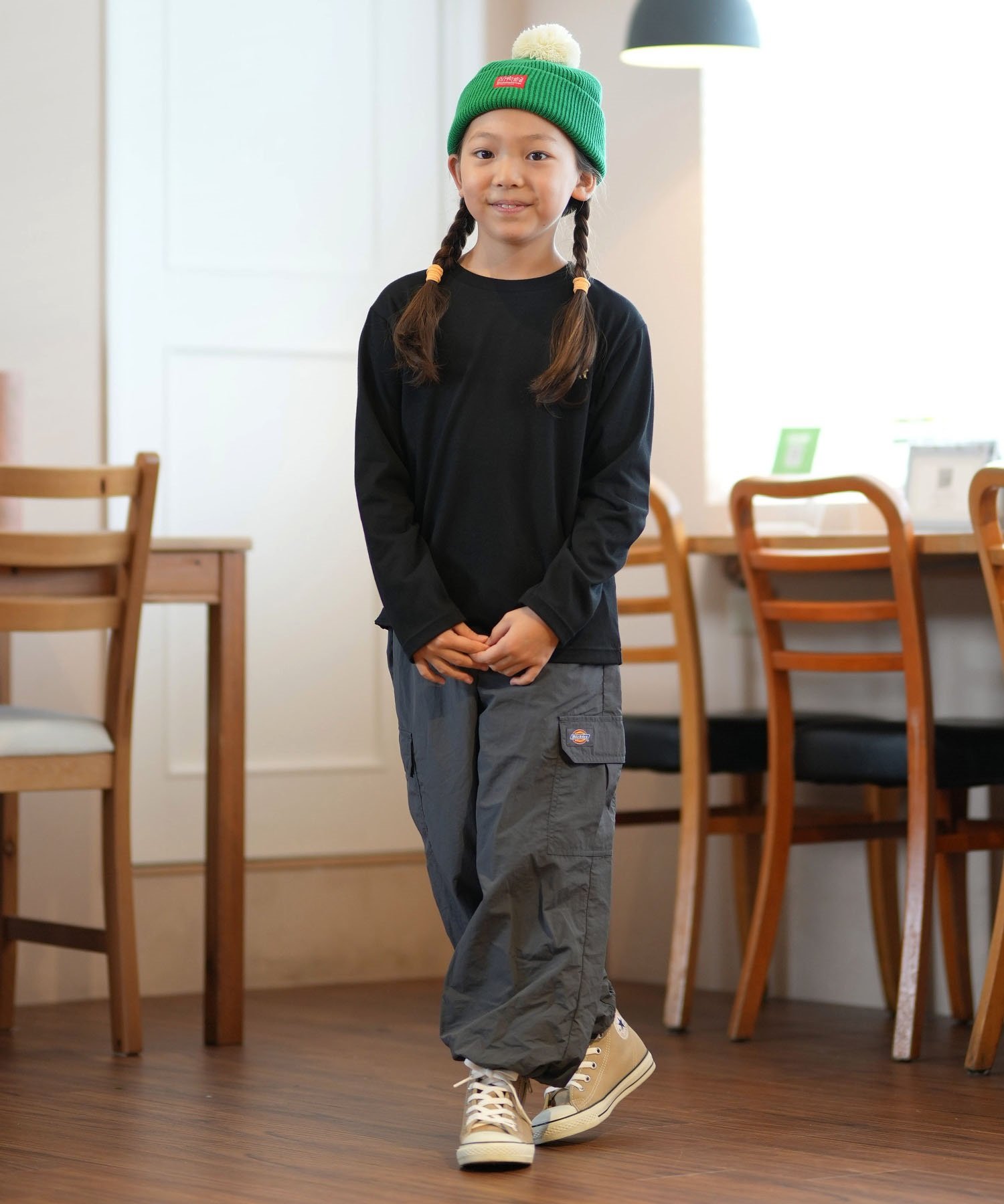 THE NORTH FACE ザ・ノース・フェイス 長袖 Tシャツ キッズ ロンT シレトコトコティー 知床トコさん NTJ82332ST(W-100cm)