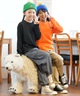 THE NORTH FACE ザ・ノース・フェイス 長袖 Tシャツ キッズ ロンT シレトコトコティー 知床トコさん NTJ82332ST(W-100cm)
