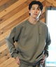 Hurley ハーレー トレーナー クルーネック メンズ スウェット バックプリント セットアップ対応 MCFL242003(BLK-S)