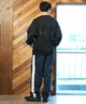 Hurley ハーレー トレーナー クルーネック メンズ スウェット バックプリント セットアップ対応 MCFL242003(BLK-S)