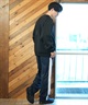 Hurley ハーレー トレーナー クルーネック メンズ スウェット バックプリント セットアップ対応 MCFL242003(BLK-S)