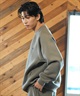 Hurley ハーレー トレーナー クルーネック メンズ スウェット バックプリント セットアップ対応 MCFL242003(BLK-S)
