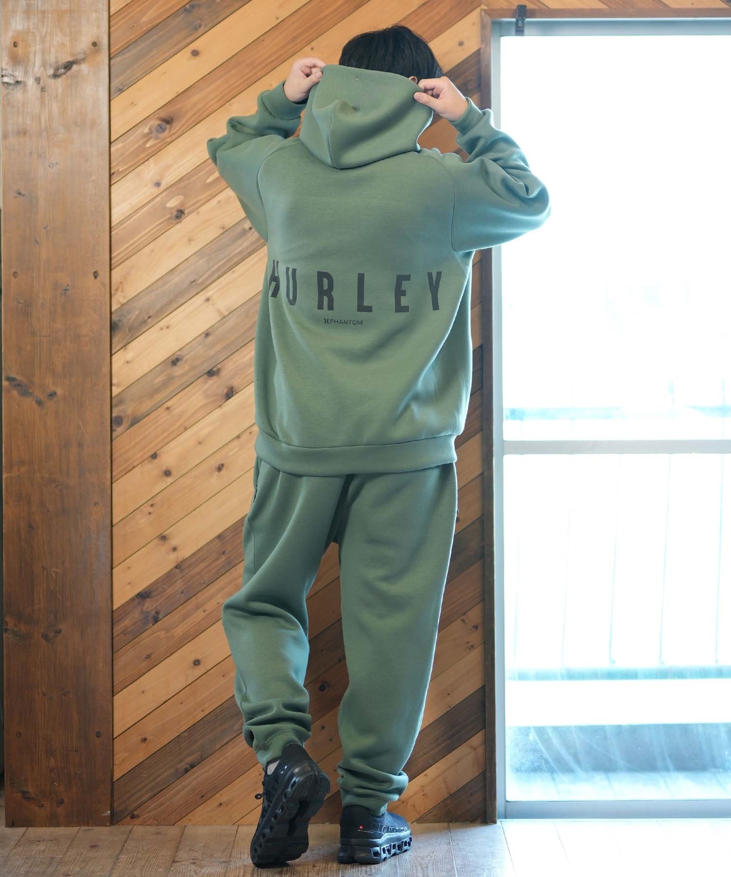Hurley ハーレー パーカー メンズ プルオーバー ロゴ バックプリント 