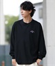 Hurley ハーレー 長袖 Tシャツ メンズ ロンT ヘビーウェイト バックプリント MCLS242027(OLV-M)