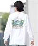 Hurley ハーレー 長袖 Tシャツ メンズ ロンT ヘビーウェイト バックプリント MCLS242027(OLV-M)