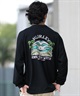 Hurley ハーレー 長袖 Tシャツ メンズ ロンT ヘビーウェイト バックプリント MCLS242027(OLV-M)
