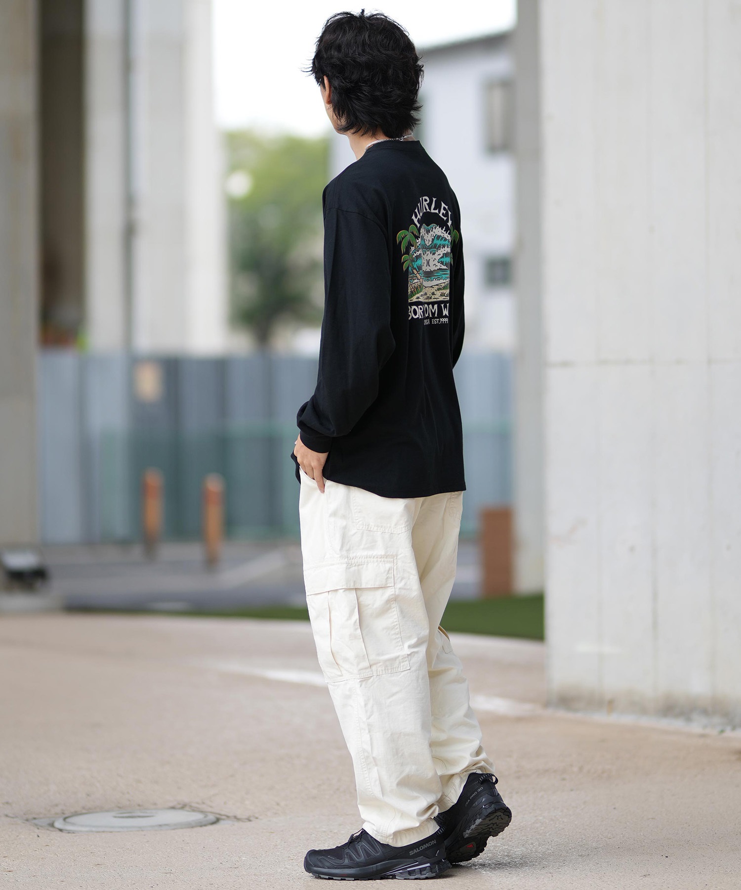 Hurley ハーレー 長袖 Tシャツ メンズ ロンT ヘビーウェイト
