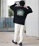 Hurley ハーレー 長袖 Tシャツ メンズ ロンT ヘビーウェイト バックプリント MCLS242027(OLV-M)