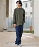 Hurley ハーレー 長袖 Tシャツ メンズ ロンT ヘビーウェイト バックプリント MCLS242027(OLV-M)