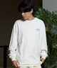 Hurley ハーレー 長袖 Tシャツ メンズ ロンT ヘビーウェイト バックプリント MCLS242026(SGE-M)
