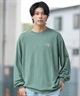Hurley ハーレー 長袖 Tシャツ メンズ ロンT ヘビーウェイト バックプリント MCLS242026(SGE-M)