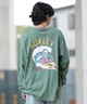 Hurley ハーレー 長袖 Tシャツ メンズ ロンT ヘビーウェイト バックプリント MCLS242026(SGE-M)