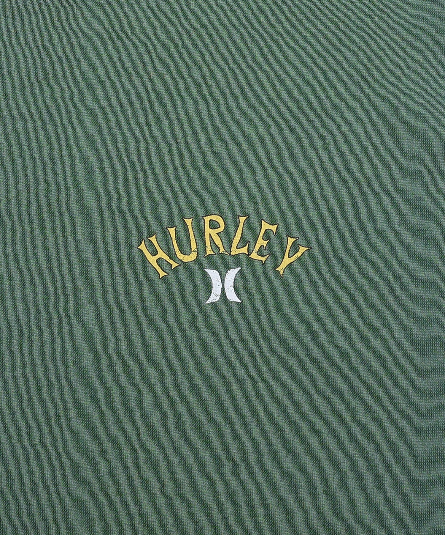 Hurley ハーレー 長袖 Tシャツ メンズ ロンT ヘビーウェイト バックプリント MCLS242026(SGE-M)