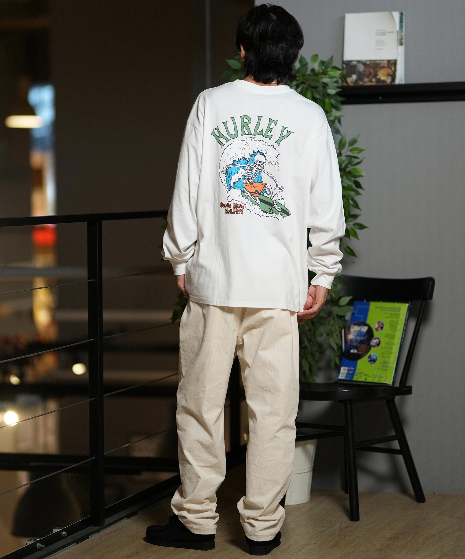 Hurley ハーレー 長袖 Tシャツ メンズ ロンT ヘビーウェイト Hurley ハーレー 長袖 Tシャツ メンズ ロンT ヘビーウェイト