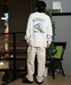 Hurley ハーレー 長袖 Tシャツ メンズ ロンT ヘビーウェイト バックプリント MCLS242026(SGE-M)