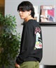 Hurley ハーレー 長袖 Tシャツ メンズ ロンT ヘビーウェイト バックプリント MCLS242026(SGE-M)