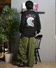 Hurley ハーレー 長袖 Tシャツ メンズ ロンT ヘビーウェイト バックプリント MCLS242026(SGE-M)