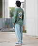 Hurley ハーレー 長袖 Tシャツ メンズ ロンT ヘビーウェイト バックプリント MCLS242026(SGE-M)