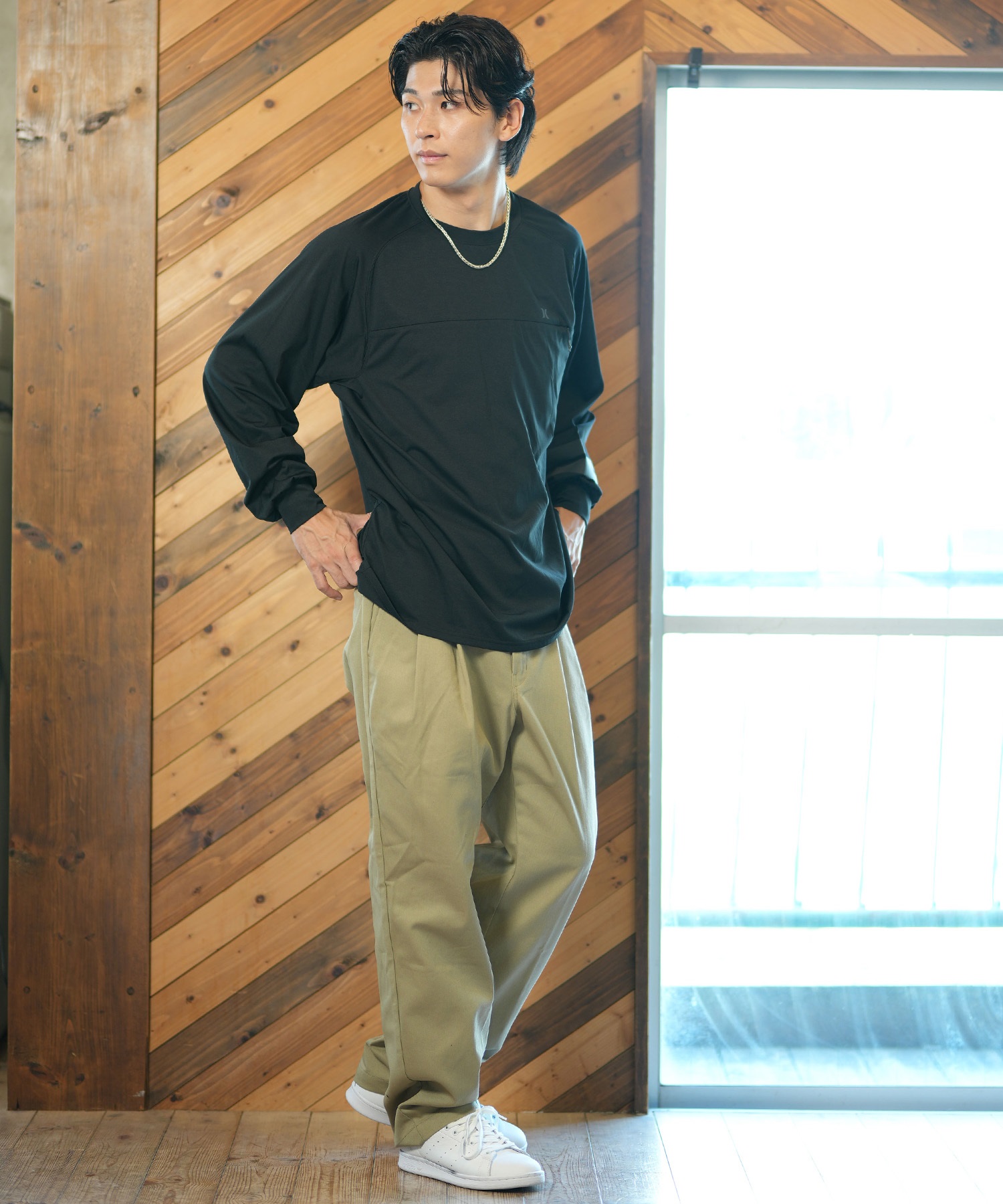 Hurley ハーレー 長袖 Tシャツ メンズ ファントム ブロック Hurley ハーレー 長袖 Tシャツ メンズ ファントム ブロック