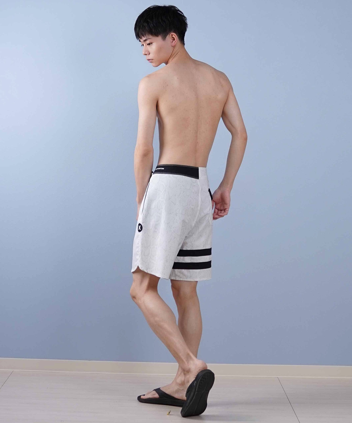 Hurley ハーレー 水着 海パン トランクス サーフパンツ メンズ ボードショーツ 撥水 ストレッチ 耐久 速乾 18インチ MBS0011860(100-28inch)