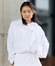 Hurley ハーレー ラッシュガード レディース 水着 パーカー ジップアップ クロップド丈 水陸両用 UVカット セットアップ対応 WFF2320034(WHT-S)
