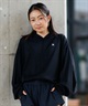 Hurley ハーレー ラッシュガード レディース 水着 パーカー ジップアップ クロップド丈 水陸両用 UVカット セットアップ対応 WFF2320034(WHT-S)