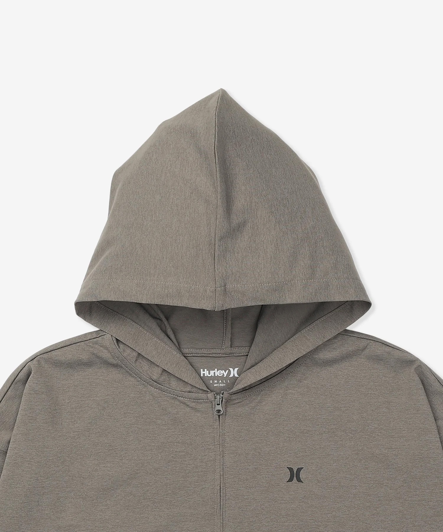 Hurley ハーレー ラッシュガード レディース 水着 パーカー ジップアップ クロップド丈 水陸両用 UVカット セットアップ対応 WFF2320034(WHT-S)