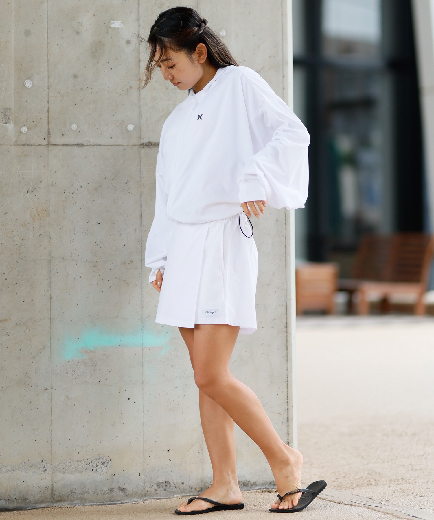 Hurley ハーレー ラッシュガード レディース パーカー ジップ