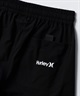Hurley ハーレー 水着 海パン トランクス サーフパンツ キッズ ジュニア 子供 ロゴ シンプル BBS2200001(BLK1-130cm)
