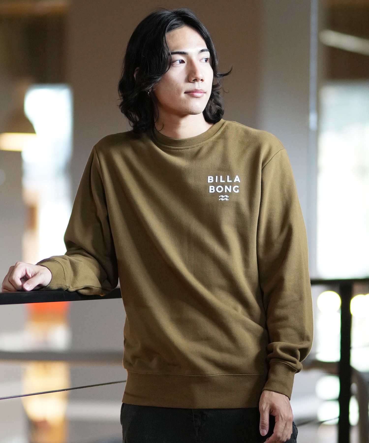 BILLABONG ビラボン トレーナー クルー メンズ スウェット