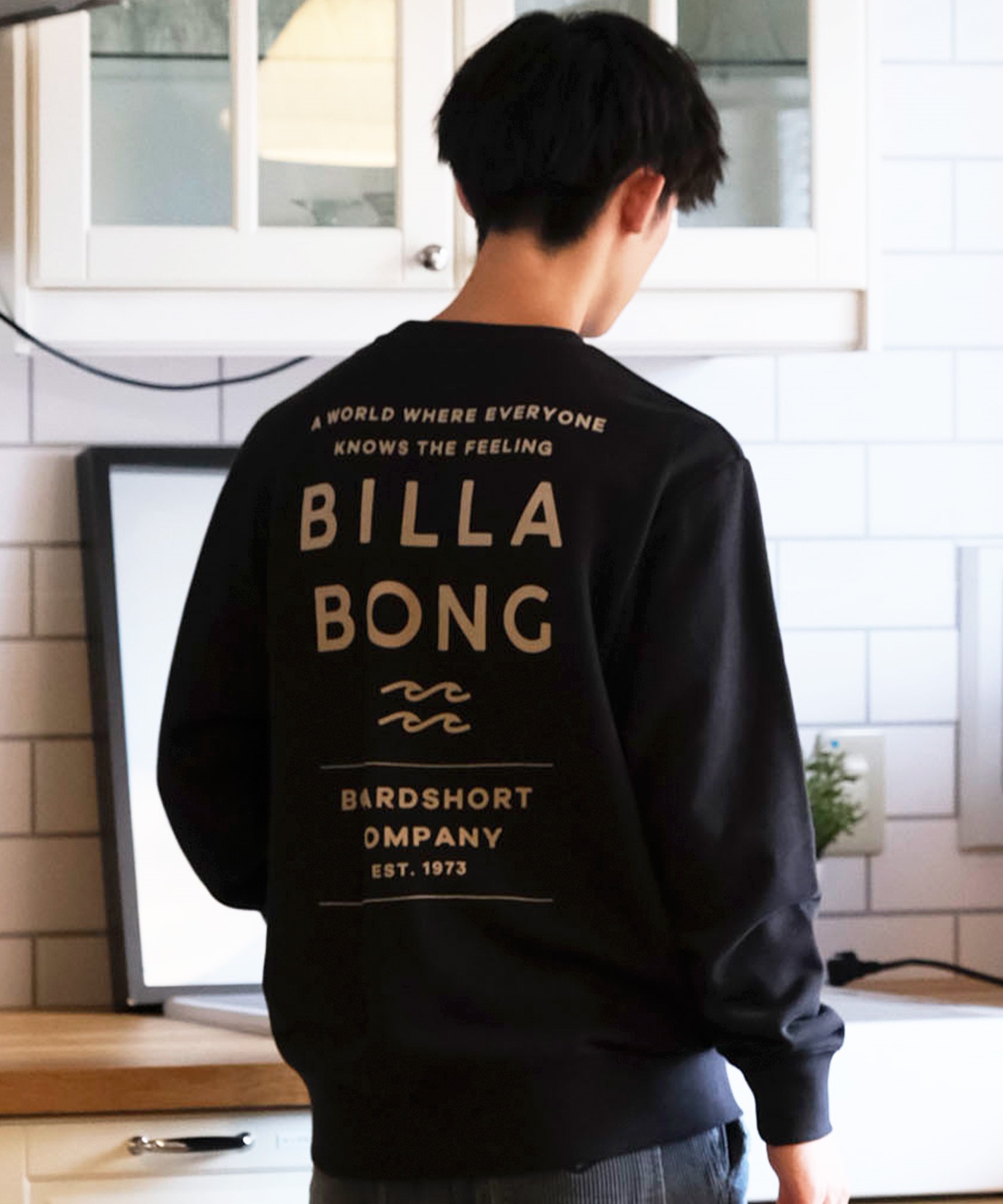 BILLABONG ビラボン トレーナー クルー メンズ スウェット