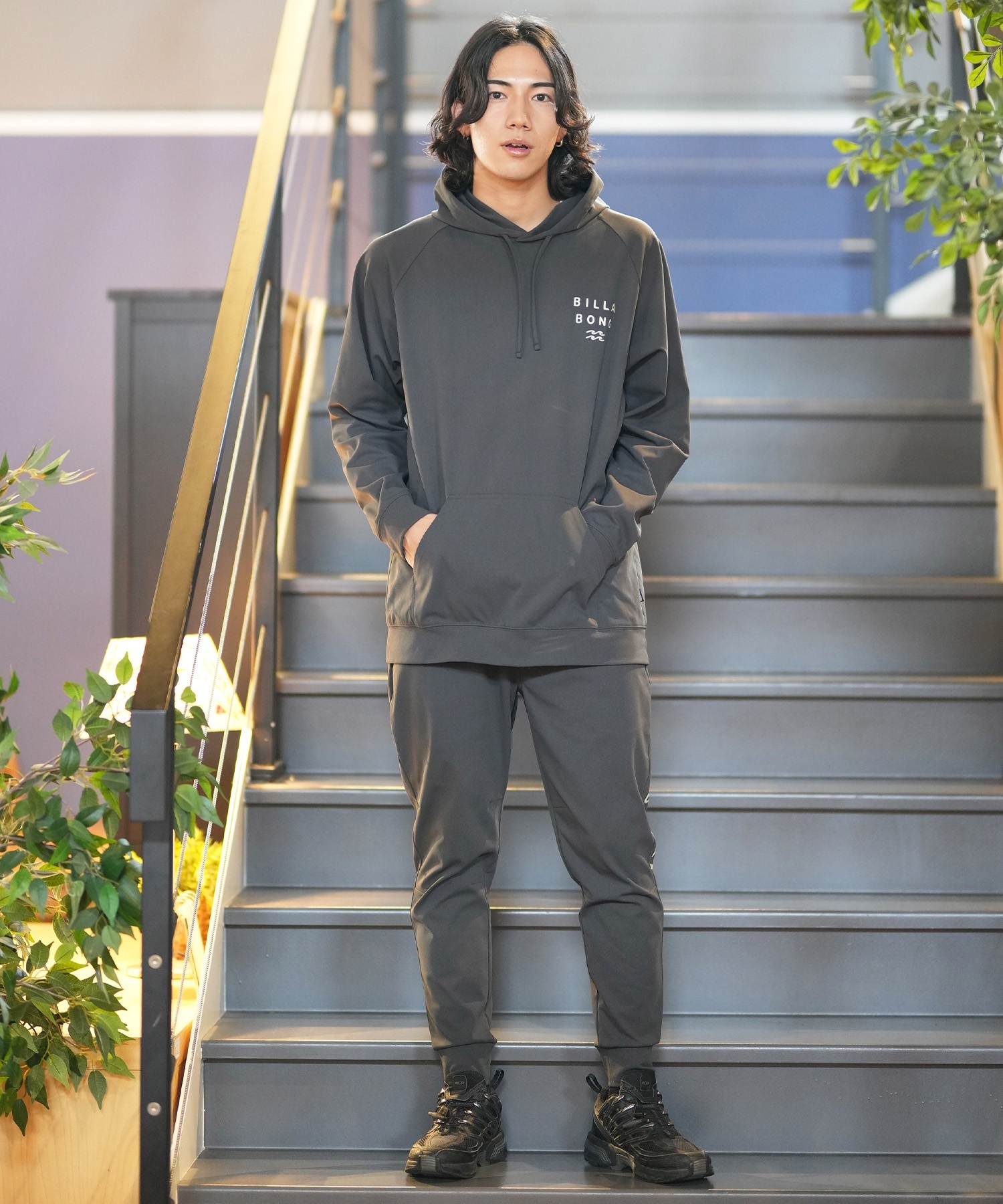 BILLABONG ビラボン パーカー プルオーバー メンズ バック