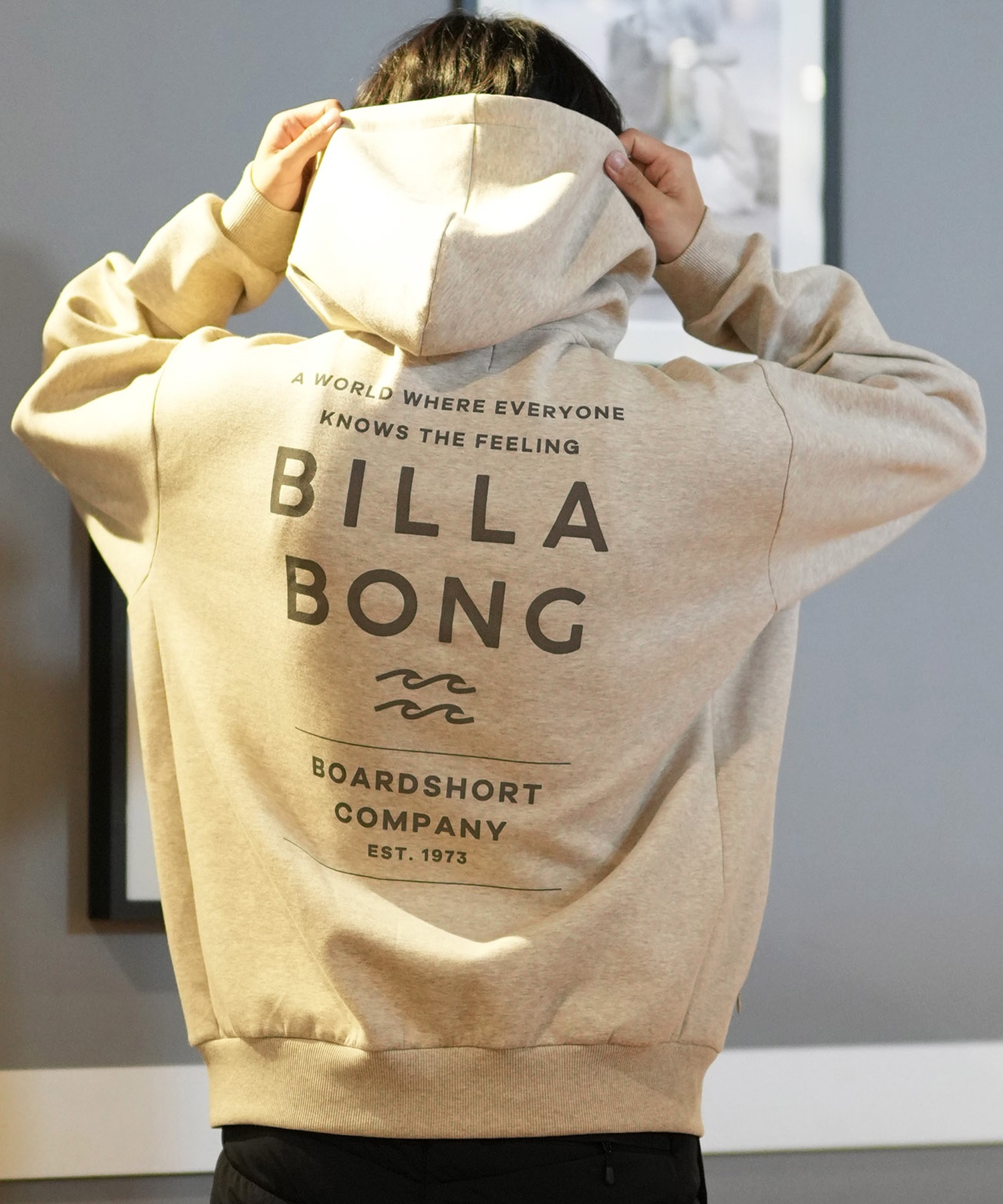 BILLABONG ビラボン パーカー プルオーバー メンズ スウェット フーディー バックプリント ストレッチ 撥水加工 セットアップ対応  BE012-022 パーカー｜ムラサキスポーツオンラインストア 通販