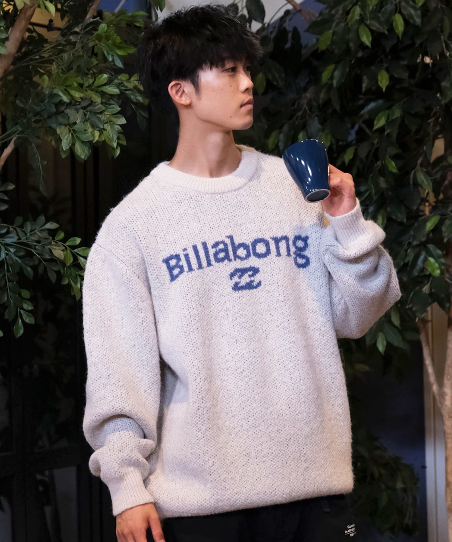 BILLABONG ビラボン セーター メンズ ニット ブランドロゴ CREW