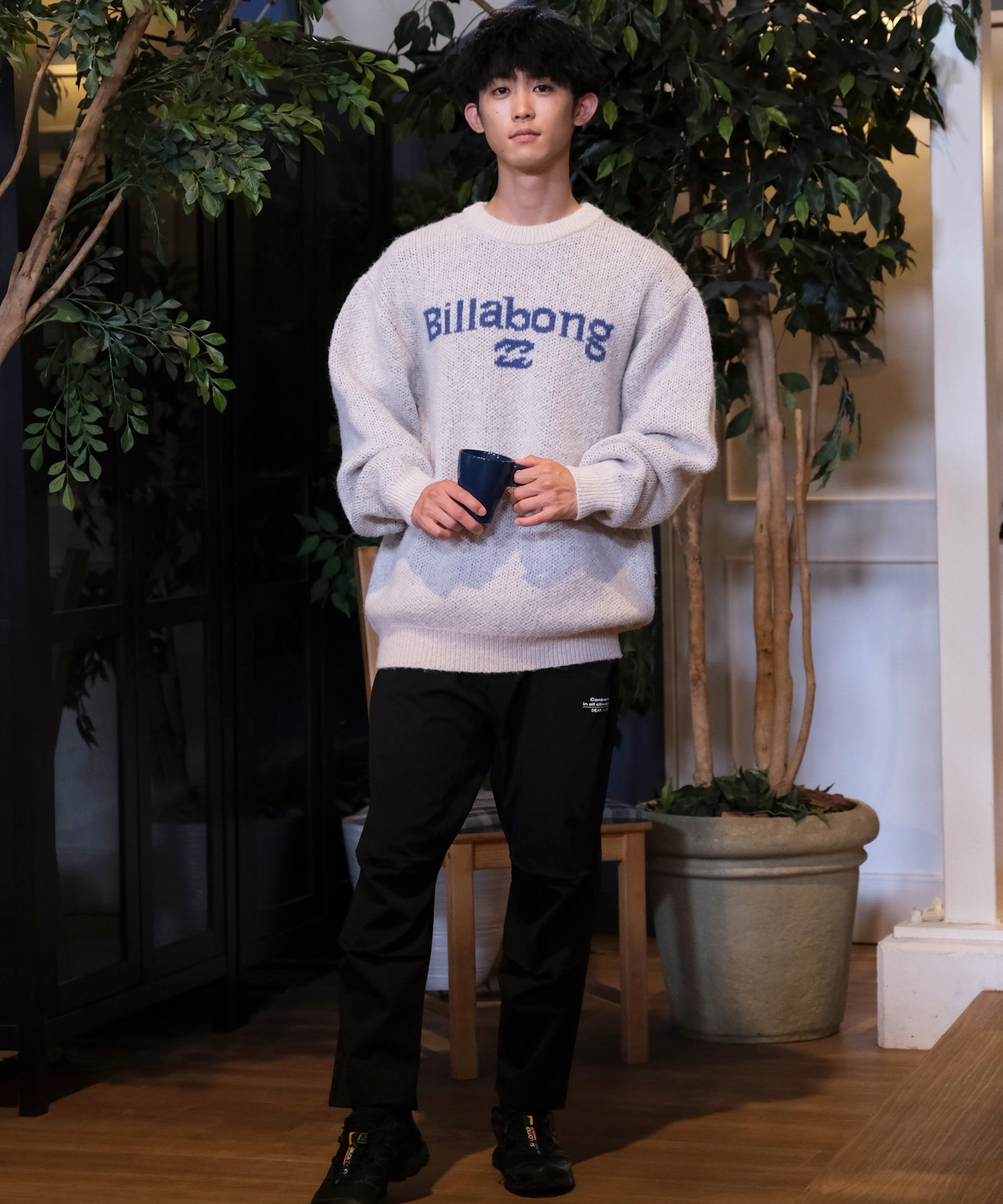 BILLABONG ビラボン セーター メンズ ニット ブランドロゴ CREW