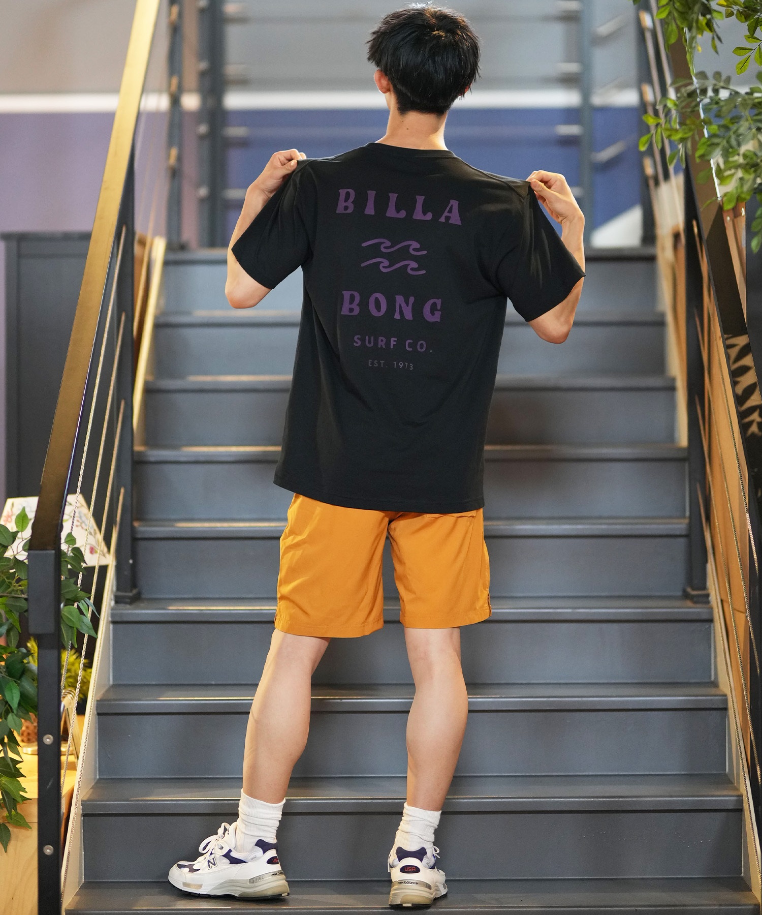 BILLABONG（ビラボン）の「BILLABONG メンズ ONE TIME Ｔシャツ 【2023年秋冬モデル】/ビラボン半袖Tシャツ（Tシャツ/カットソー）」  - WEAR [ビラボン] Tシャツ ONE TIME メンズ