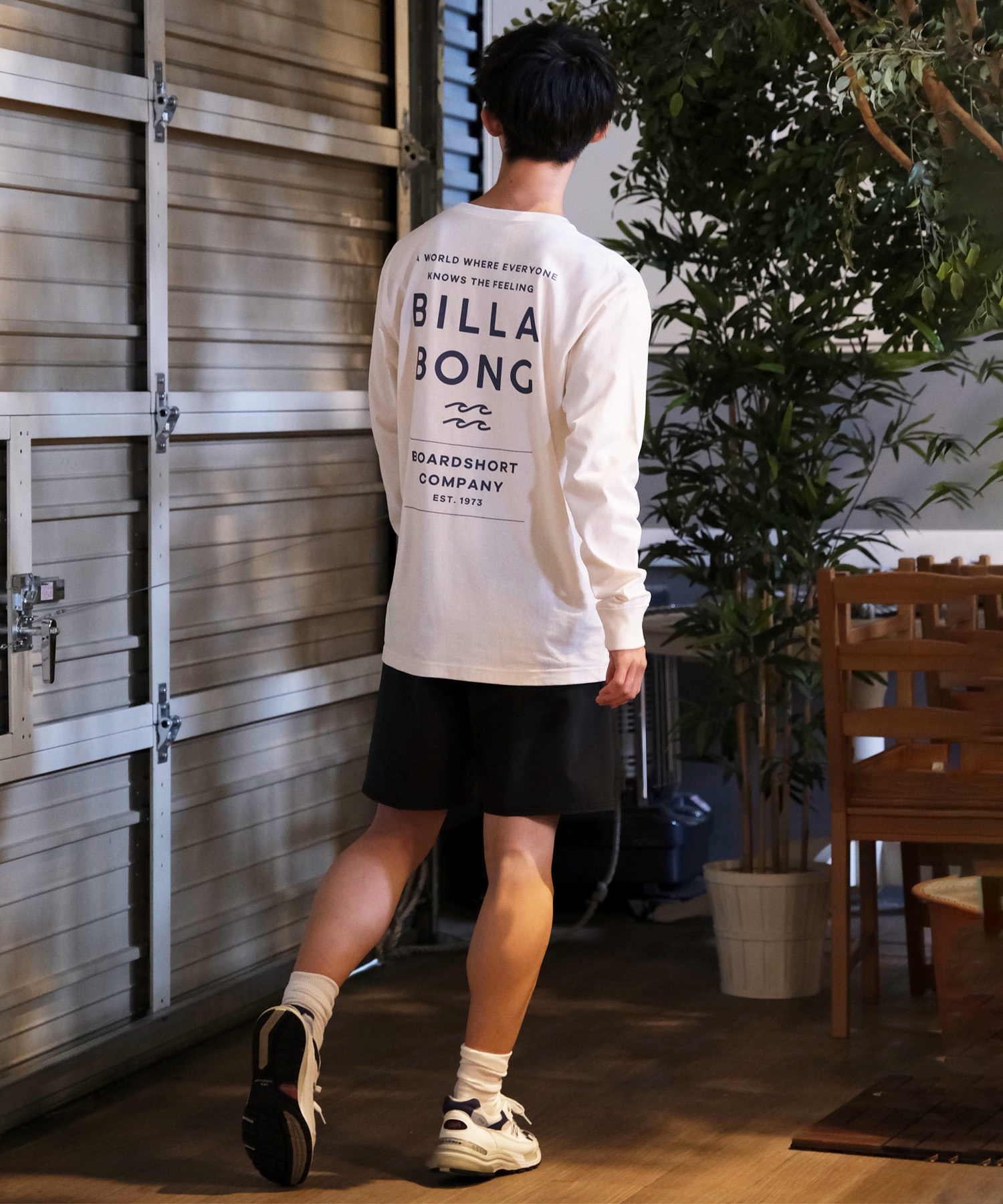 BILLABONG ビラボン 長袖 Tシャツ メンズ バックプリント レギュラー