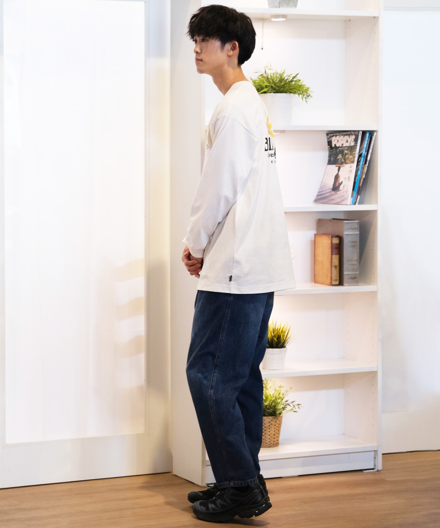 BILLABONG ビラボン ロングパンツ デニム メンズ 洗い加工 LAYBACKS