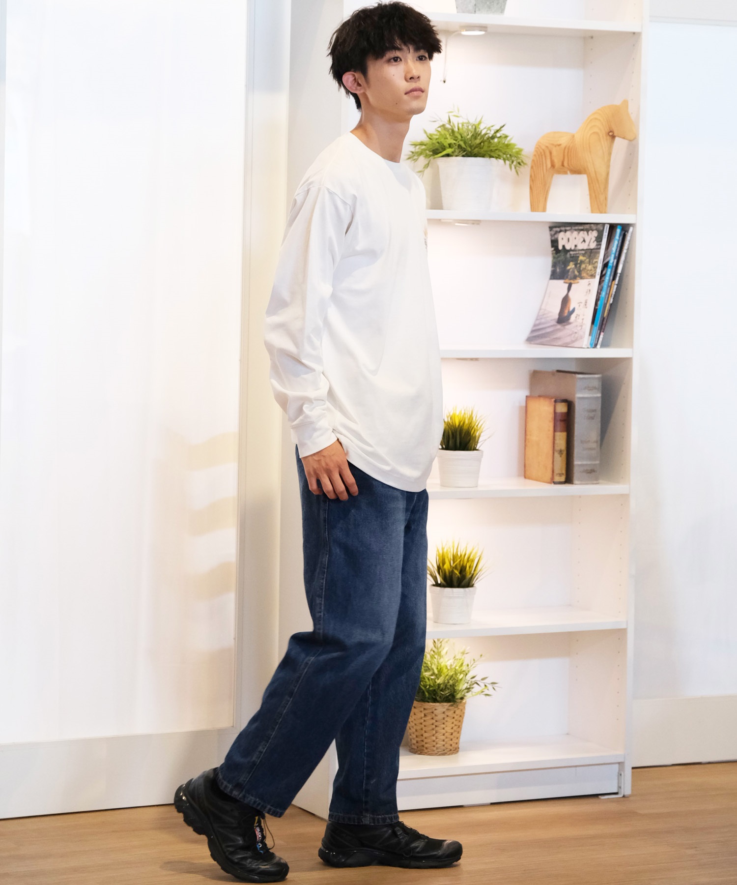 BILLABONG ビラボン ロングパンツ デニム メンズ 洗い加工 LAYBACKS