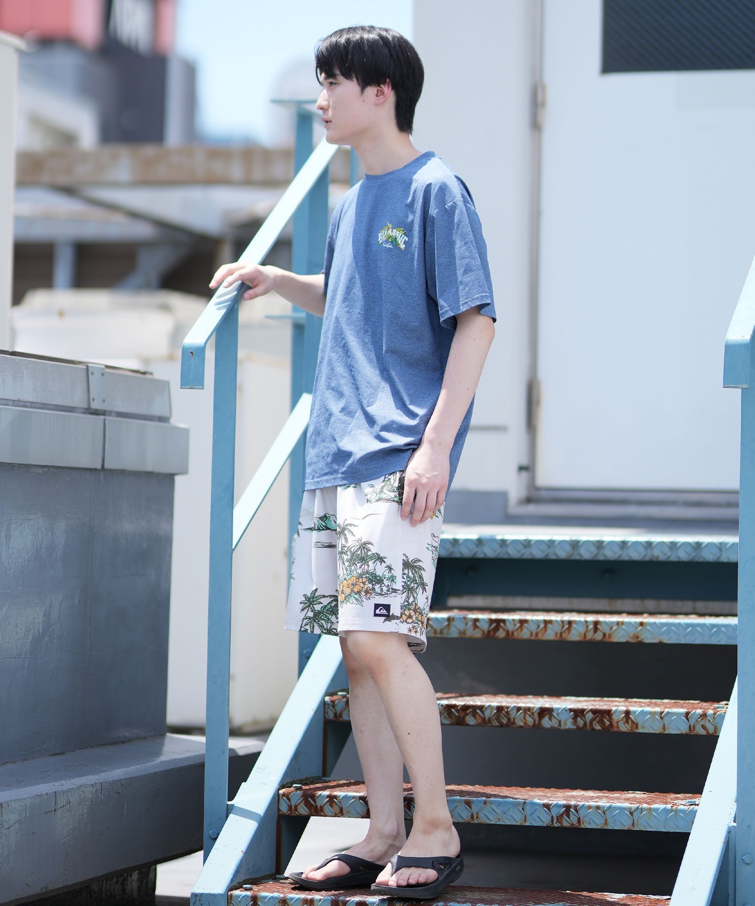 BILLABONG ビラボン ラッシュガード 半袖 Tシャツ メンズ 水陸