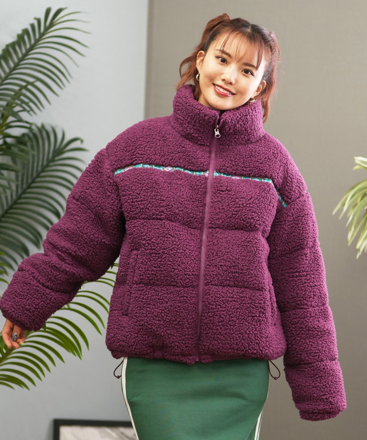 BILLABONG ビラボン アウター 中綿 レディース ボアジャケット BILLABONG ビラボン アウター 中綿 レディース ボアジャケット