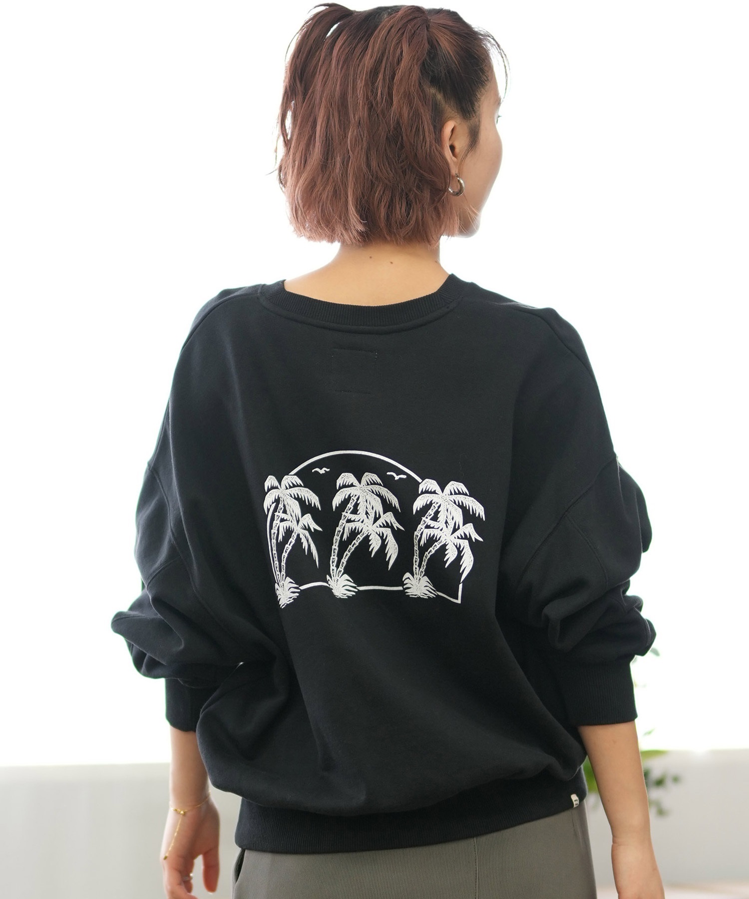 BILLABONG ビラボン トレーナー レディース クルーネック