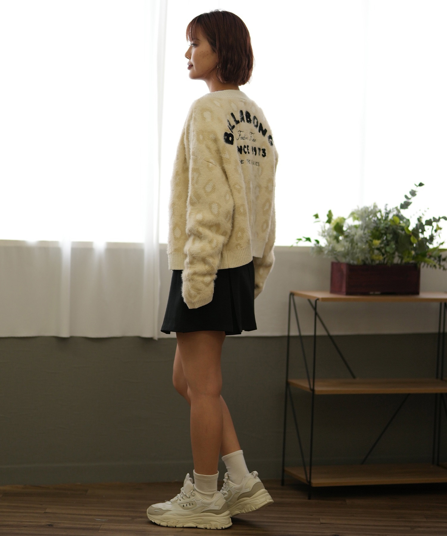 BILLABONG ビラボン ニット カーディガン レディース セーター V