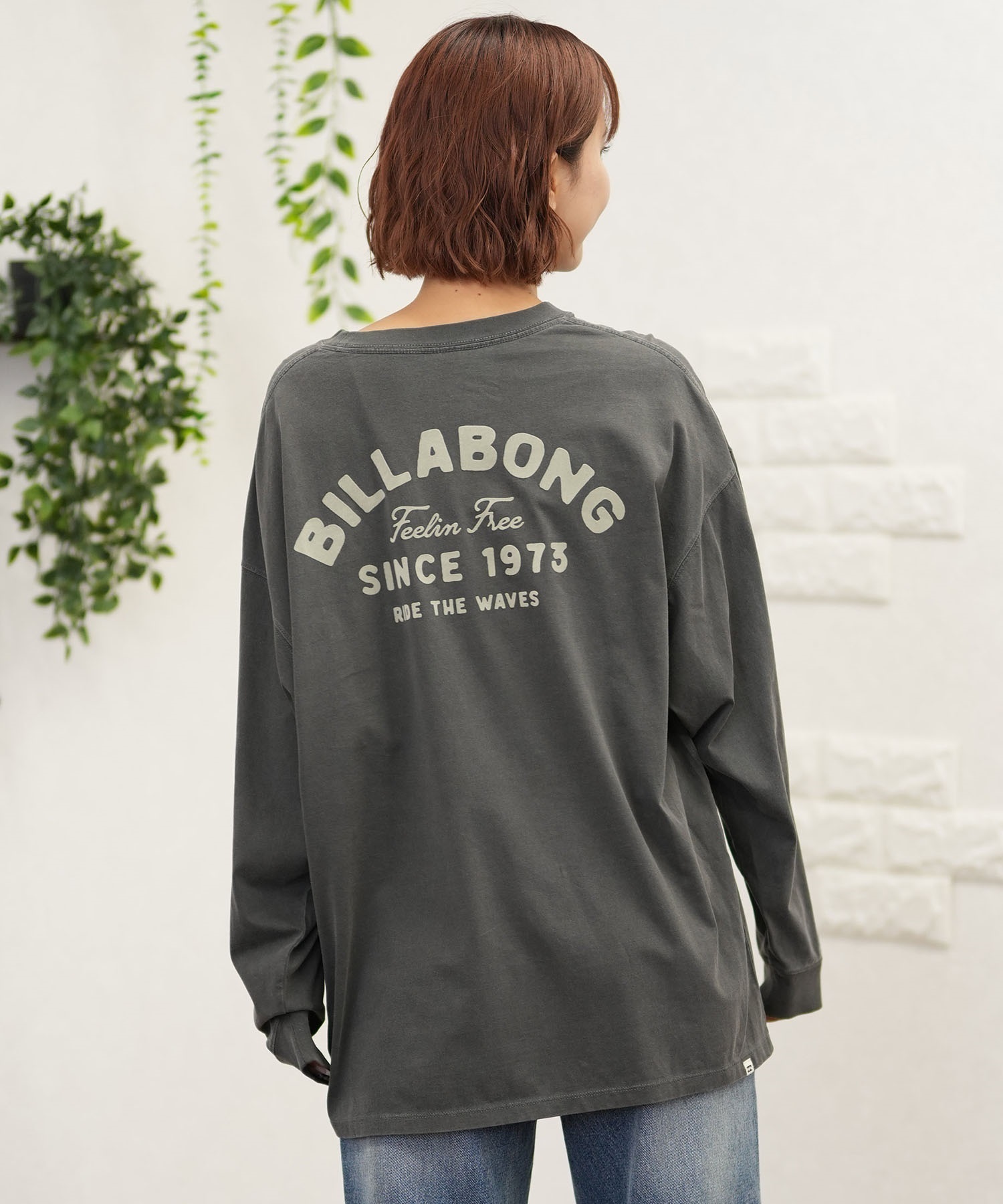 【OUTLET】BILLABONG メンズ SQUARE LOGO ロンT 【2024年春夏モデル】