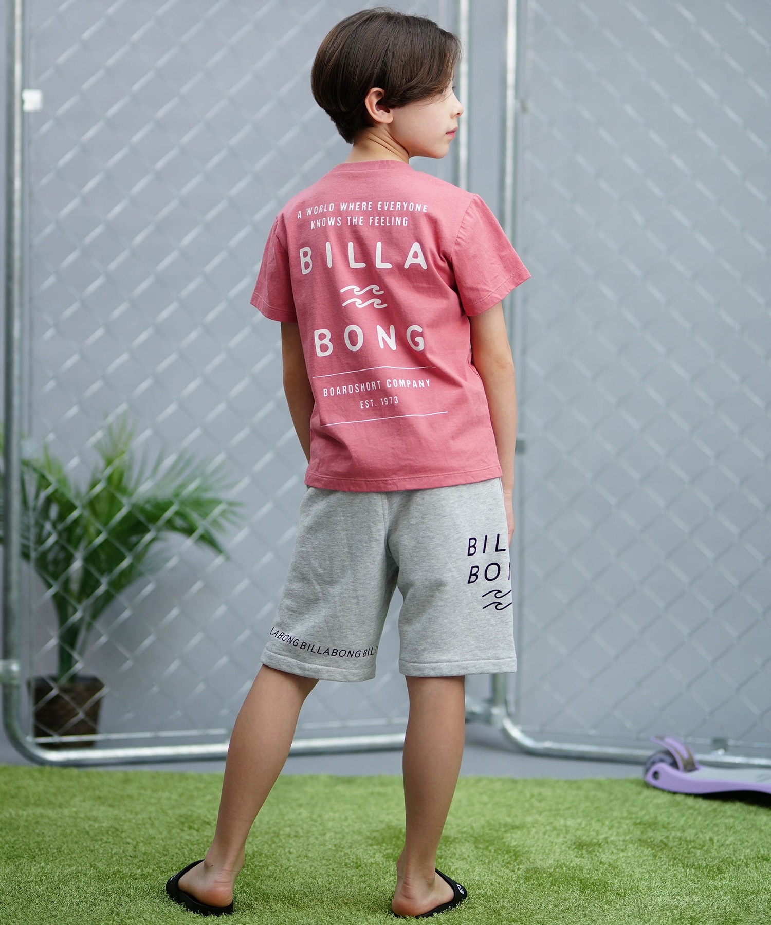 BILLABONG ビラボン Tシャツ キッズ 半袖 バックプリント 親子コーデ  