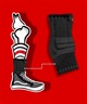 OLD BONES THERPY オールドボーンズ スケートボード サポーター ANKLE SLEEVE ムラサキスポーツ(BLK-M)