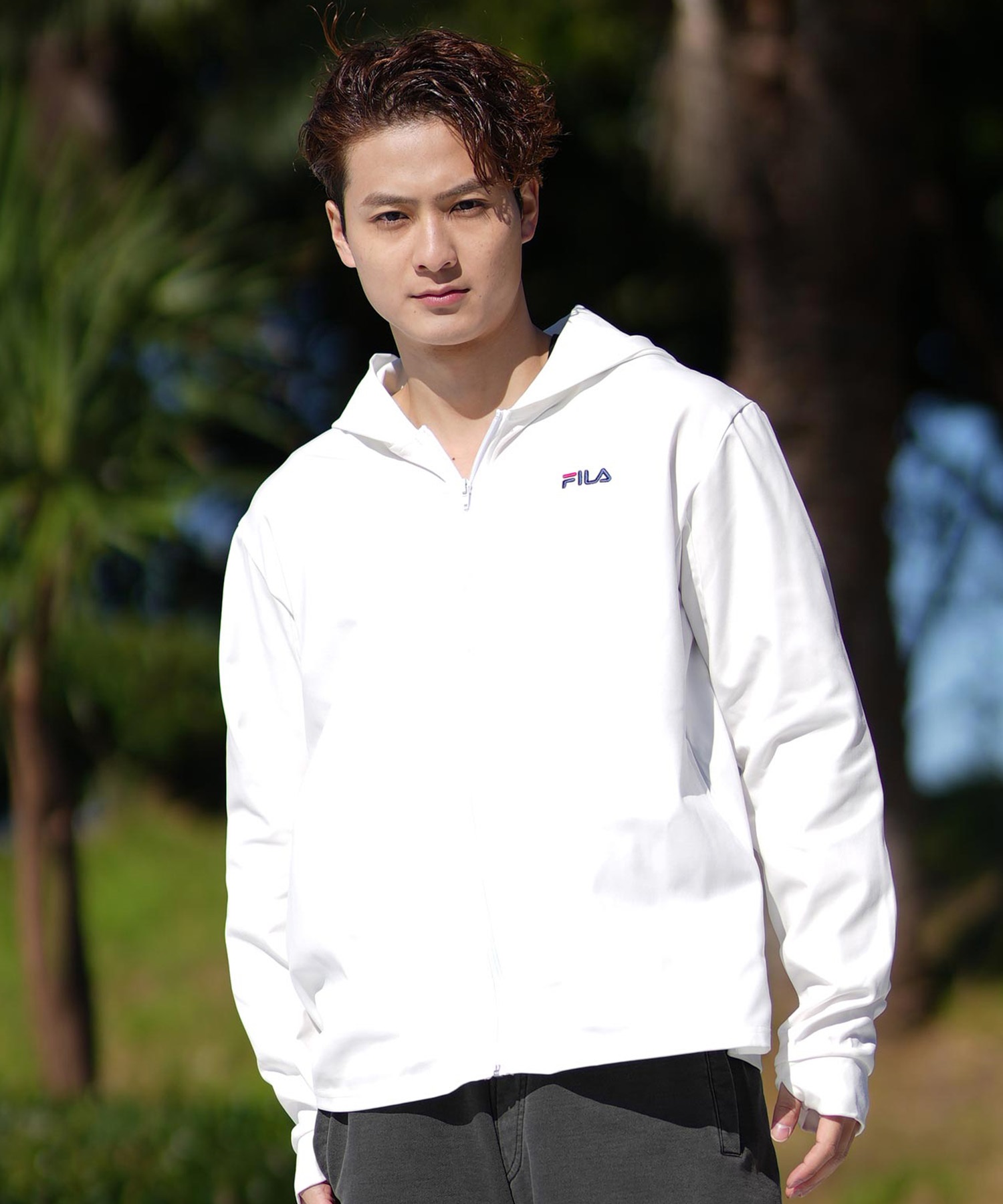 送料無料 いくらから 新品*FILA フィラ*UVカット90% パーカーワンピース 吸水速乾 その他