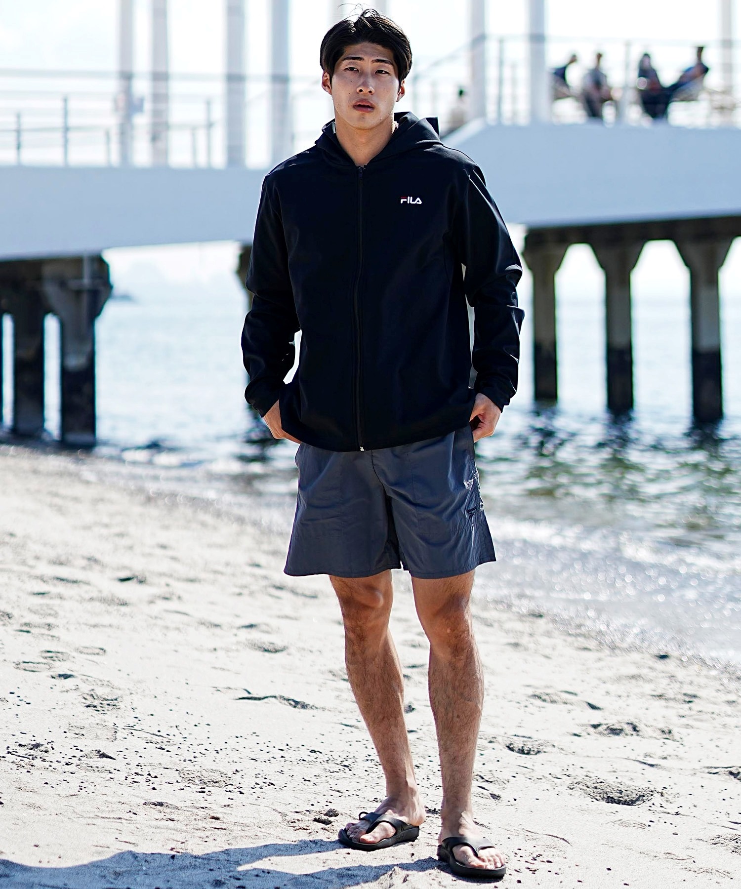 FILA GOLF UV カット フルジップ　プルゾンパーカー　L FILA GOLF UV カット フルジップ プルゾンパーカー L FILA GOLF